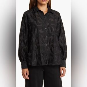 Masai Maingrida Jacquard Trapeze top
